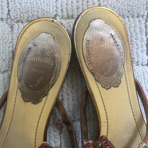 Rene Caovilla Embellished Slide Sandals 35 - Picture 5 of 6